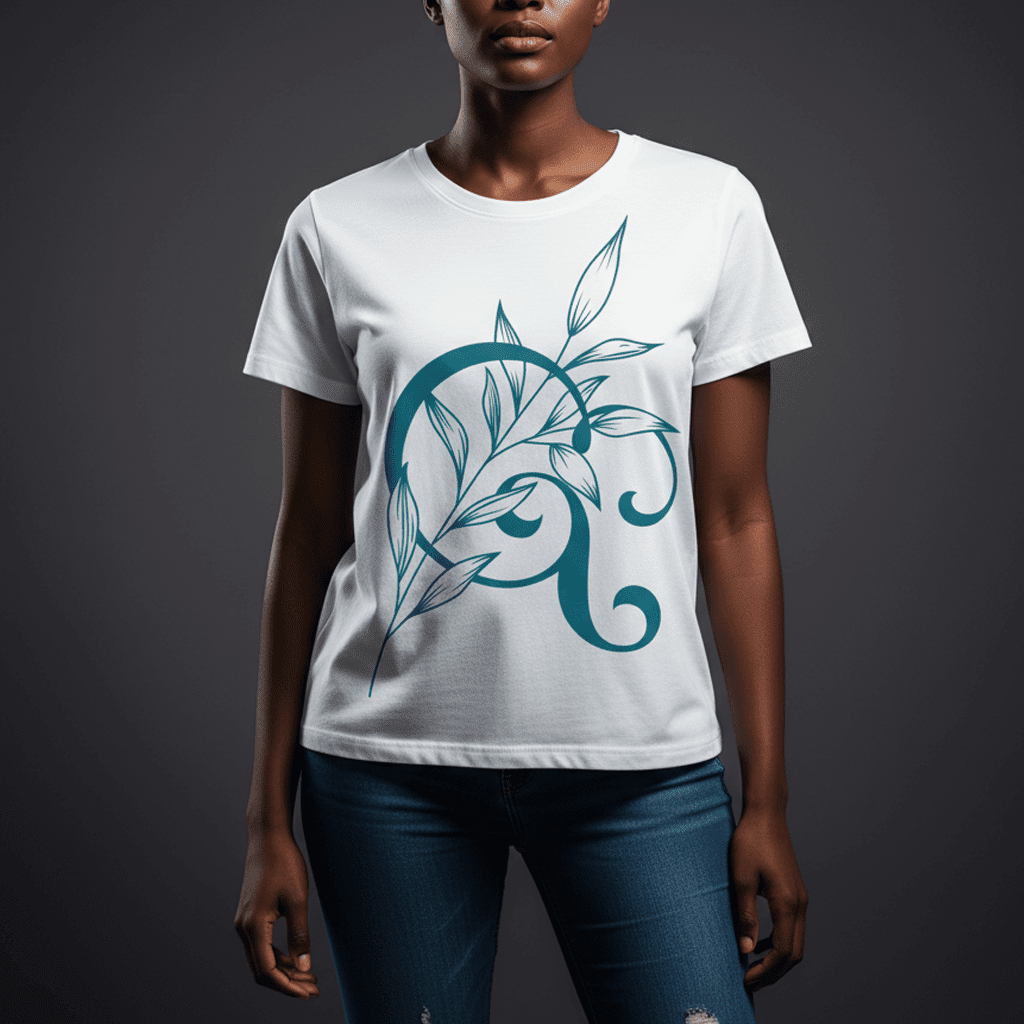 Blooming Ampersand Relaxed T-Shirt
