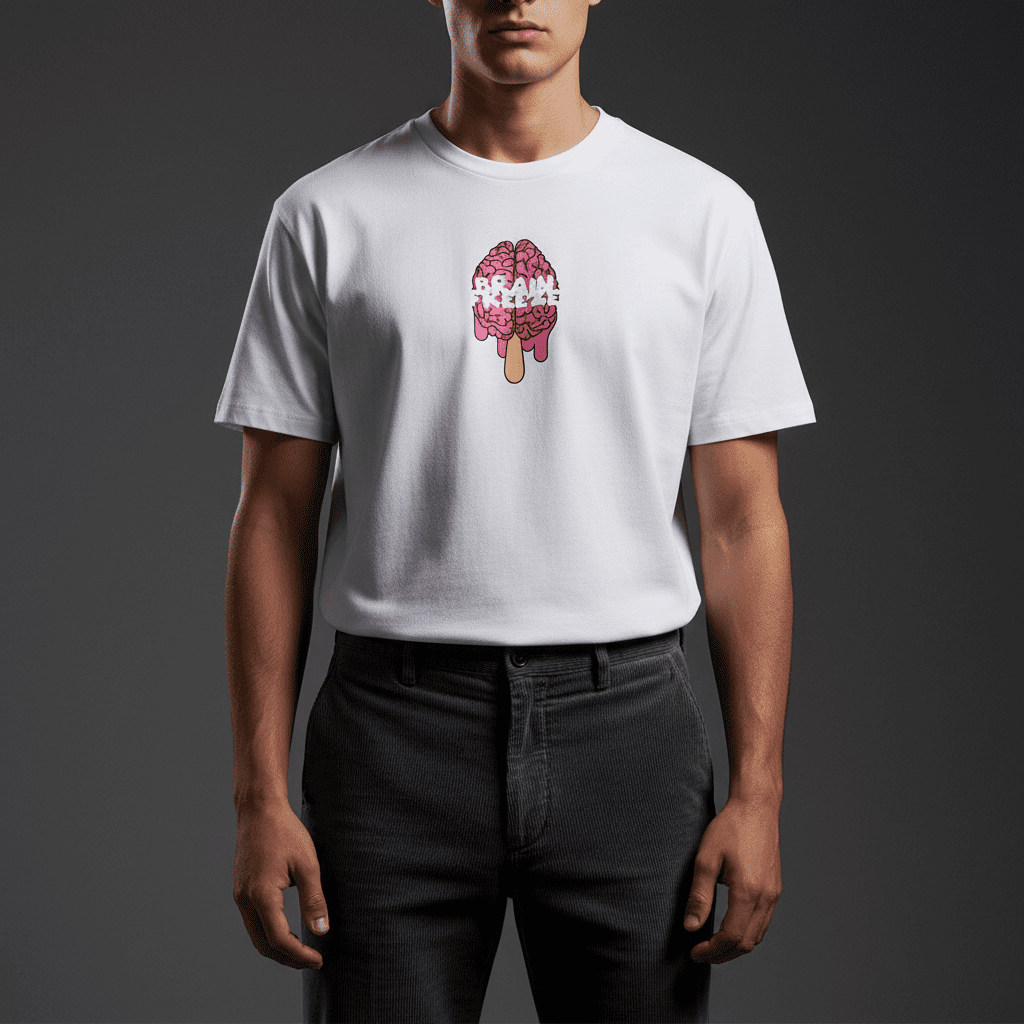 Brain Freeze Relaxed Regular T-Shirt