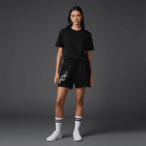 Breakthrough Relaxed Track Shorts Black
