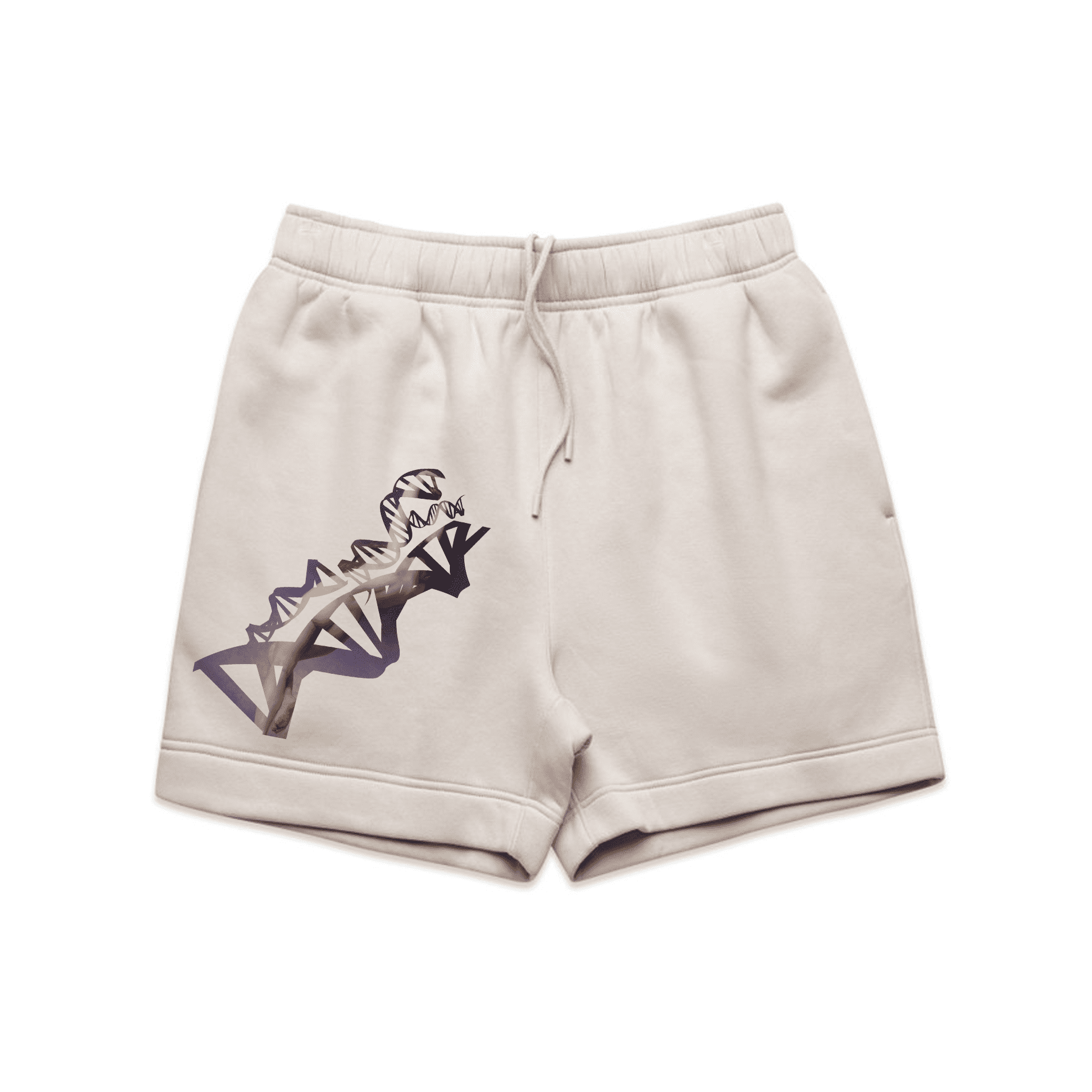 Breakthrough Relaxed Track Shorts Bone