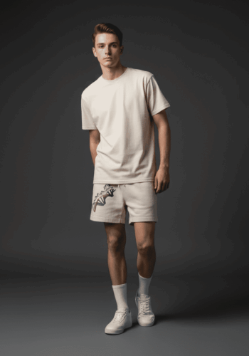 Breakthrough Relaxed Track Shorts Bone