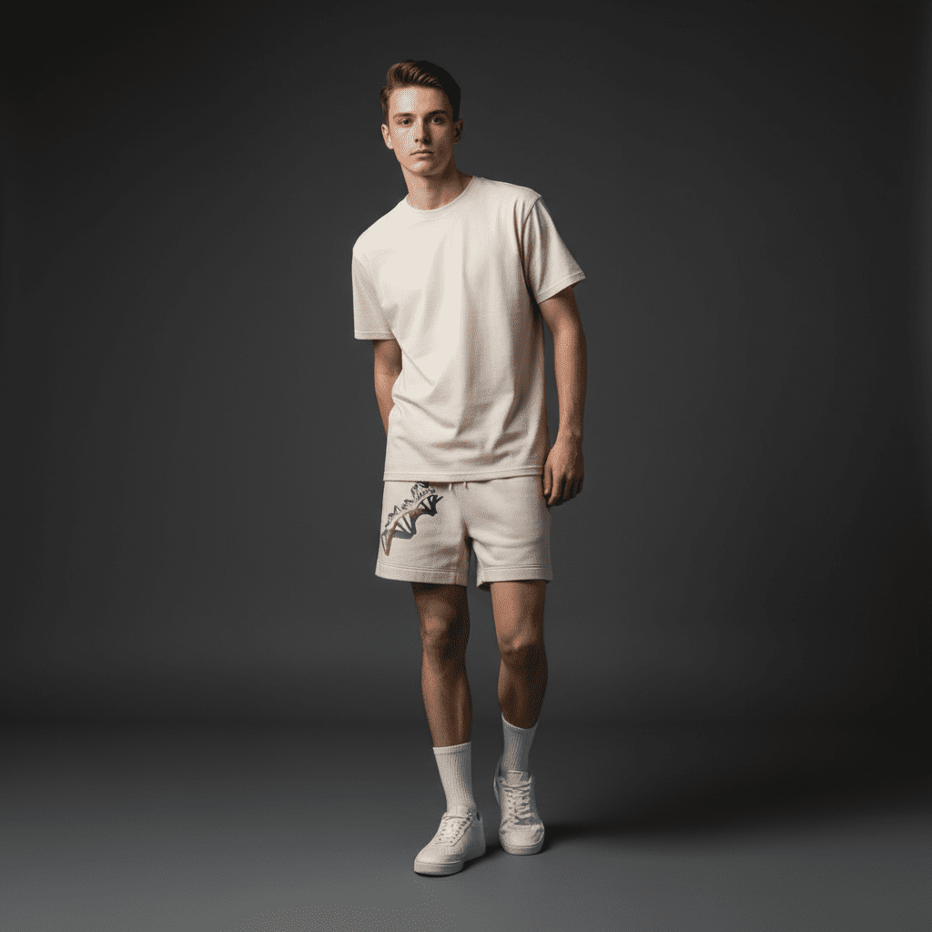 Breakthrough Relaxed Track Shorts Bone