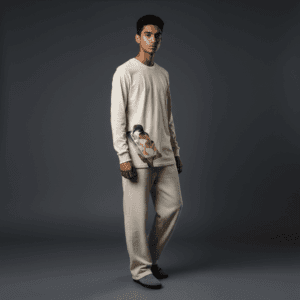Clarity Long-Sleeved T-Shirt Bone