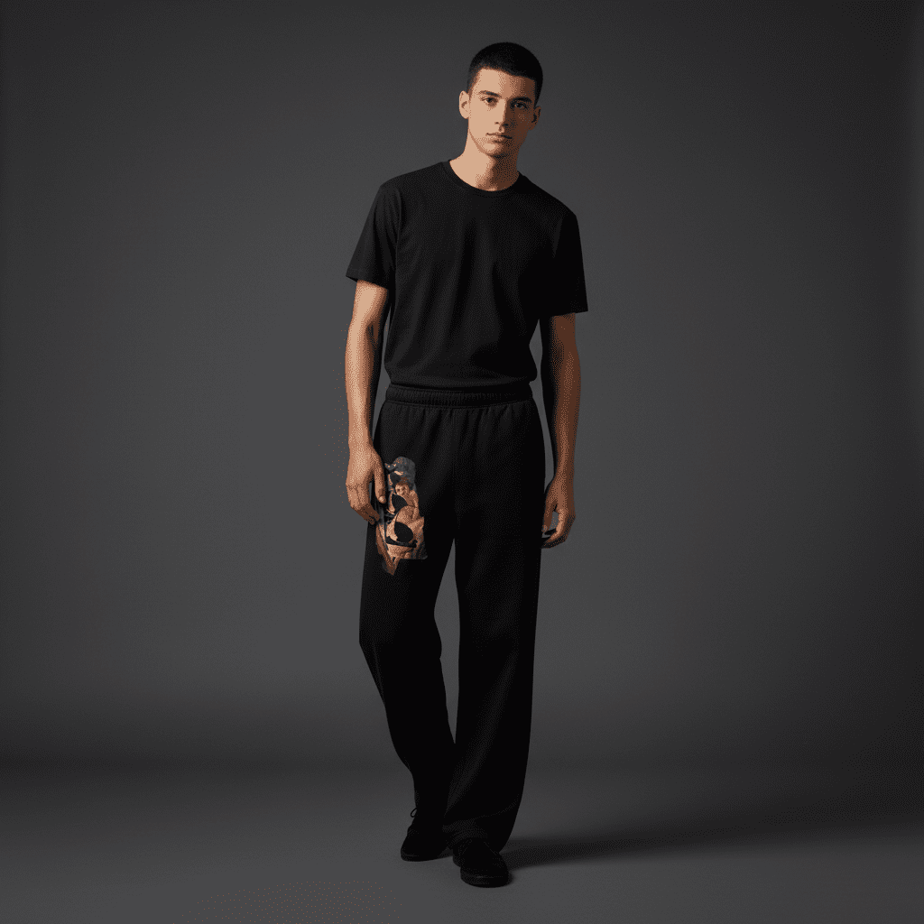 Clarity Relaxed Sweatpants Black