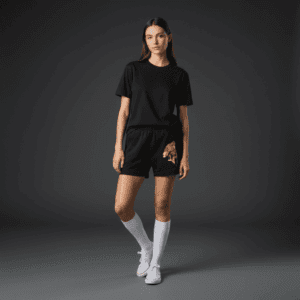 Destiny Relaxed Track Shorts Black