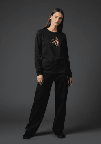 Dominate Long-Sleeved T-Shirt Black