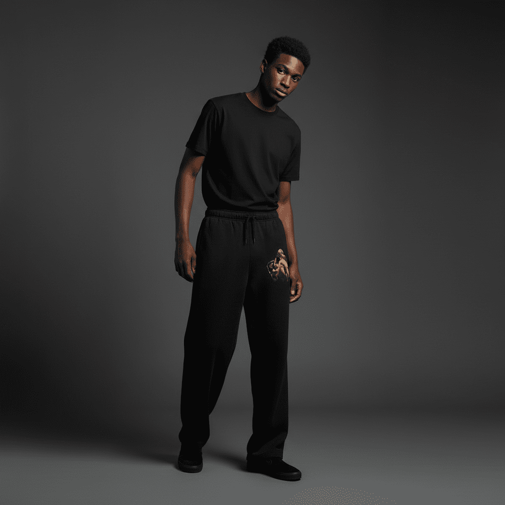 Dominate Relaxed Sweatpants Black