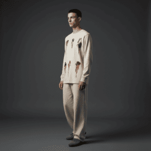 Euphoric Long-Sleeved T-Shirt Bone