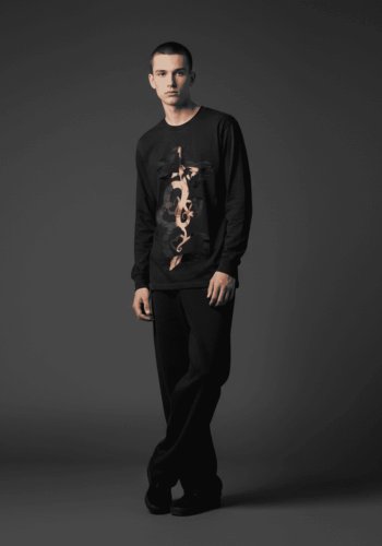 Adorable Long-Sleeved T-Shirt Black