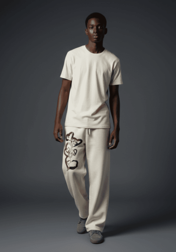 Adorable Relaxed Sweatpants Bone