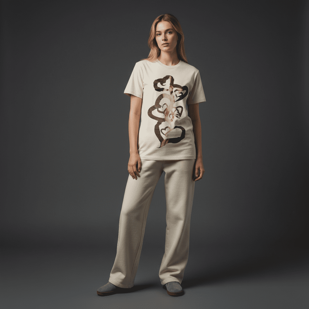 Adorable Regular T-Shirt Bone