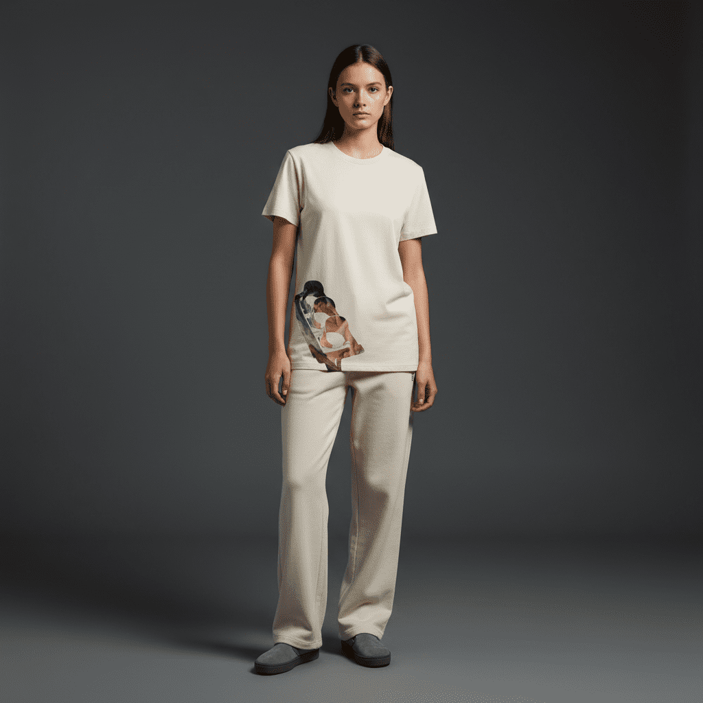Clarity Regular T-Shirt Bone