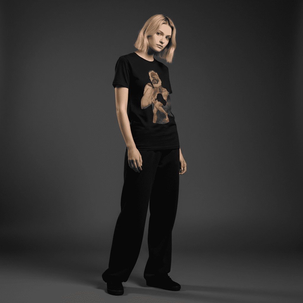 Fight Regular T-Shirt Black 4