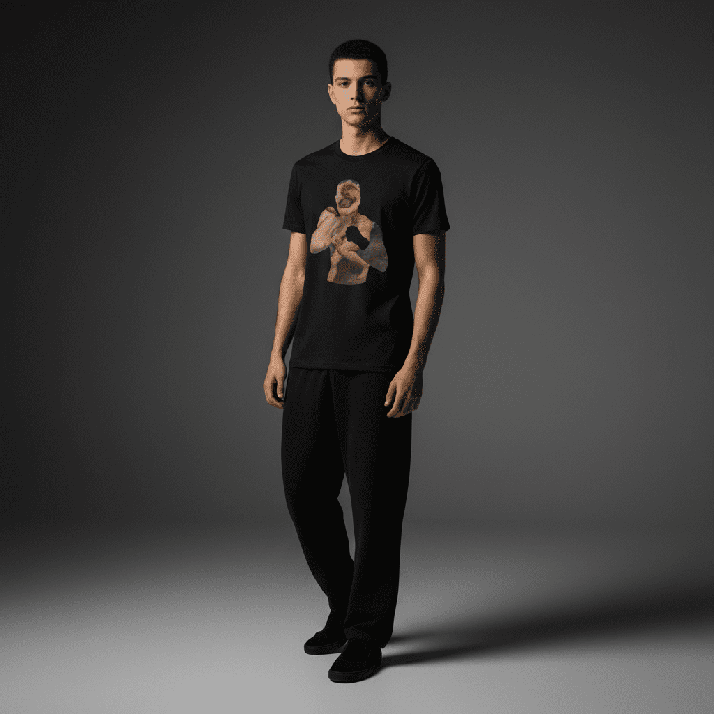 Fight Regular T-Shirt Black