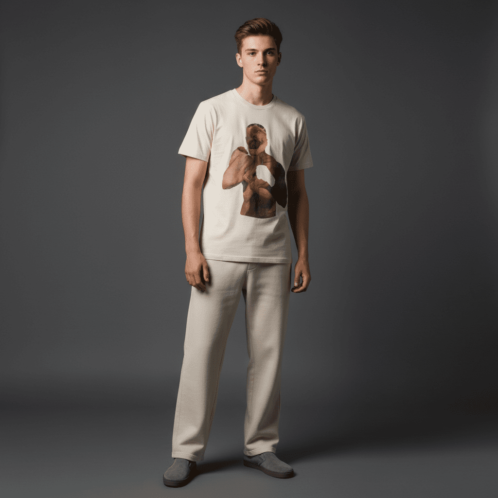 Fight Regular T-Shirt Bone