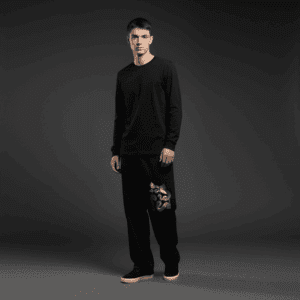 Genius Relaxed Sweatpants Black