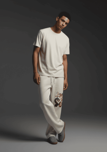 Genius Relaxed Sweatpants Bone