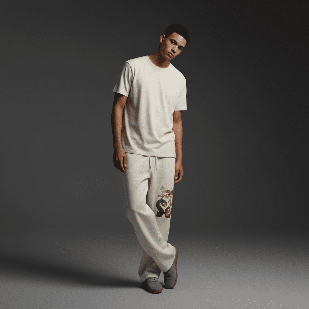 Genius Relaxed Sweatpants Bone