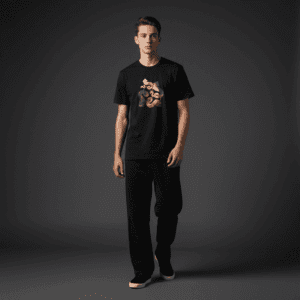 Genius Regular T-Shirt Black