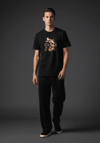 Genius Regular T-Shirt Black