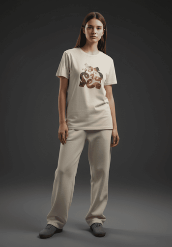 Genius Regular T-Shirt Bone