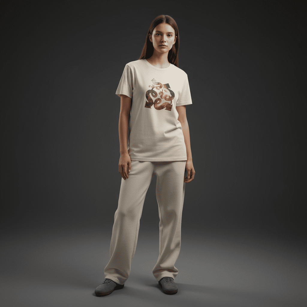 Genius Regular T-Shirt Bone
