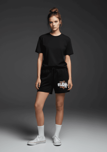 Ignite Relaxed Track Shorts Black