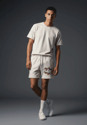Ignite Relaxed Track Shorts Bone