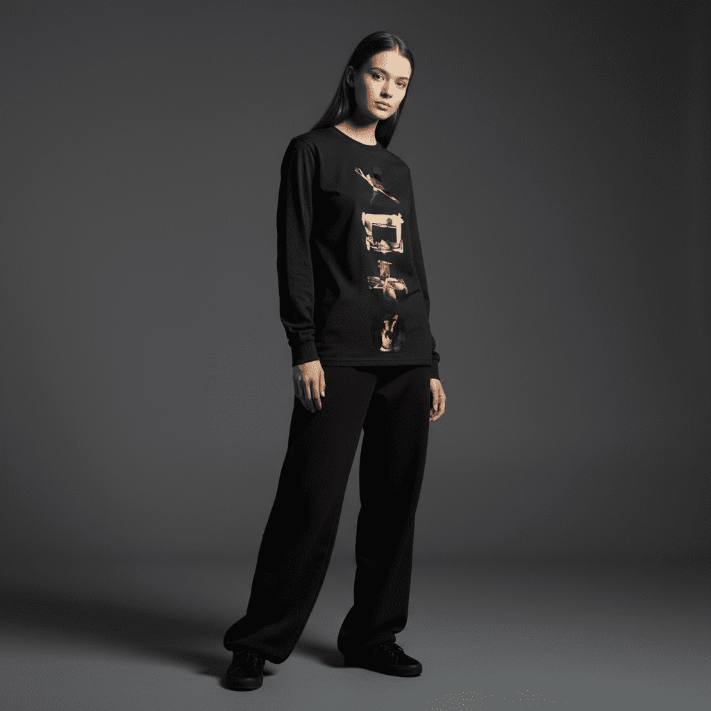 Legendary Long-Sleeved T-Shirt Black
