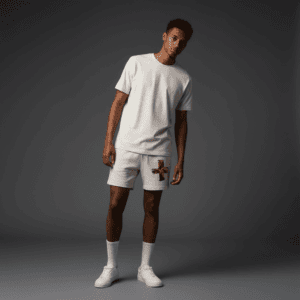 Legendary Relaxed Track Shorts Bone