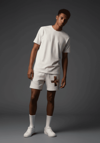 Legendary Relaxed Track Shorts Bone