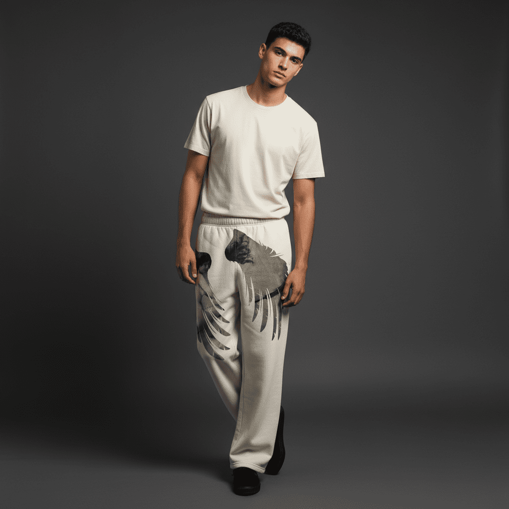 Sinful Relaxed Sweatpants Bone