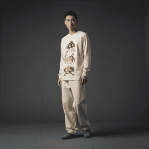 Uncovered Long-Sleeved T-Shirt Bone