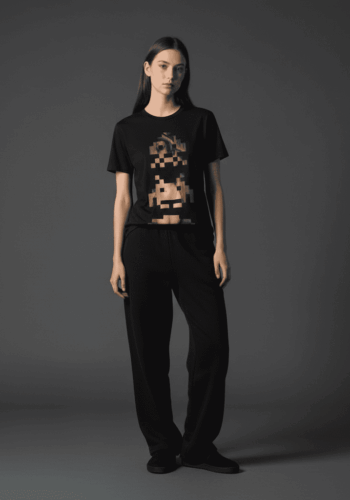 Uncovered Regular T-Shirt Black