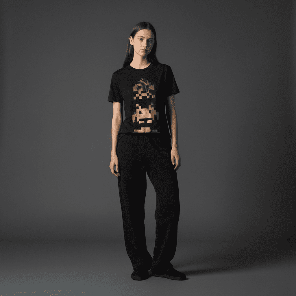 Uncovered Regular T-Shirt Black