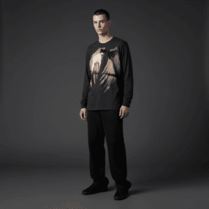 Sinful Long-Sleeved T-Shirt Black