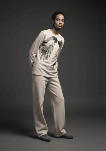 Sinful Long-Sleeved T-Shirt Bone