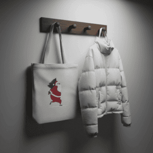 Santa’s Christmas Tree Creative Tote Bag