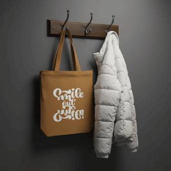 Smile Daily Creative Tote Bag