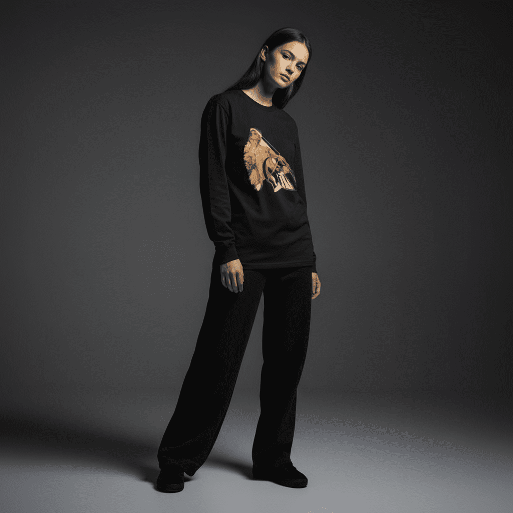 Destiny Long-Sleeved T-Shirt Black