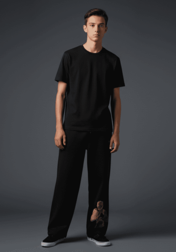 Fight Relaxed Sweatpants Black