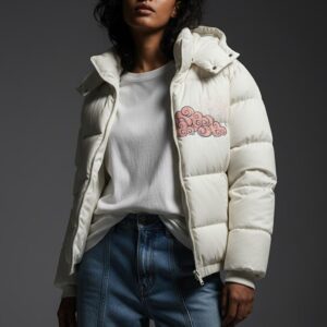 My Pink Cloud Snow Puffer Jacket