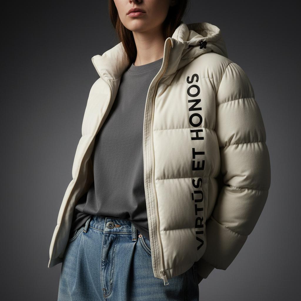 Strength & Honour Snow Puffer Jacket
