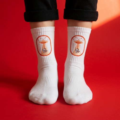 WALKSMITHS LUCKY CAT EMBROIDERED